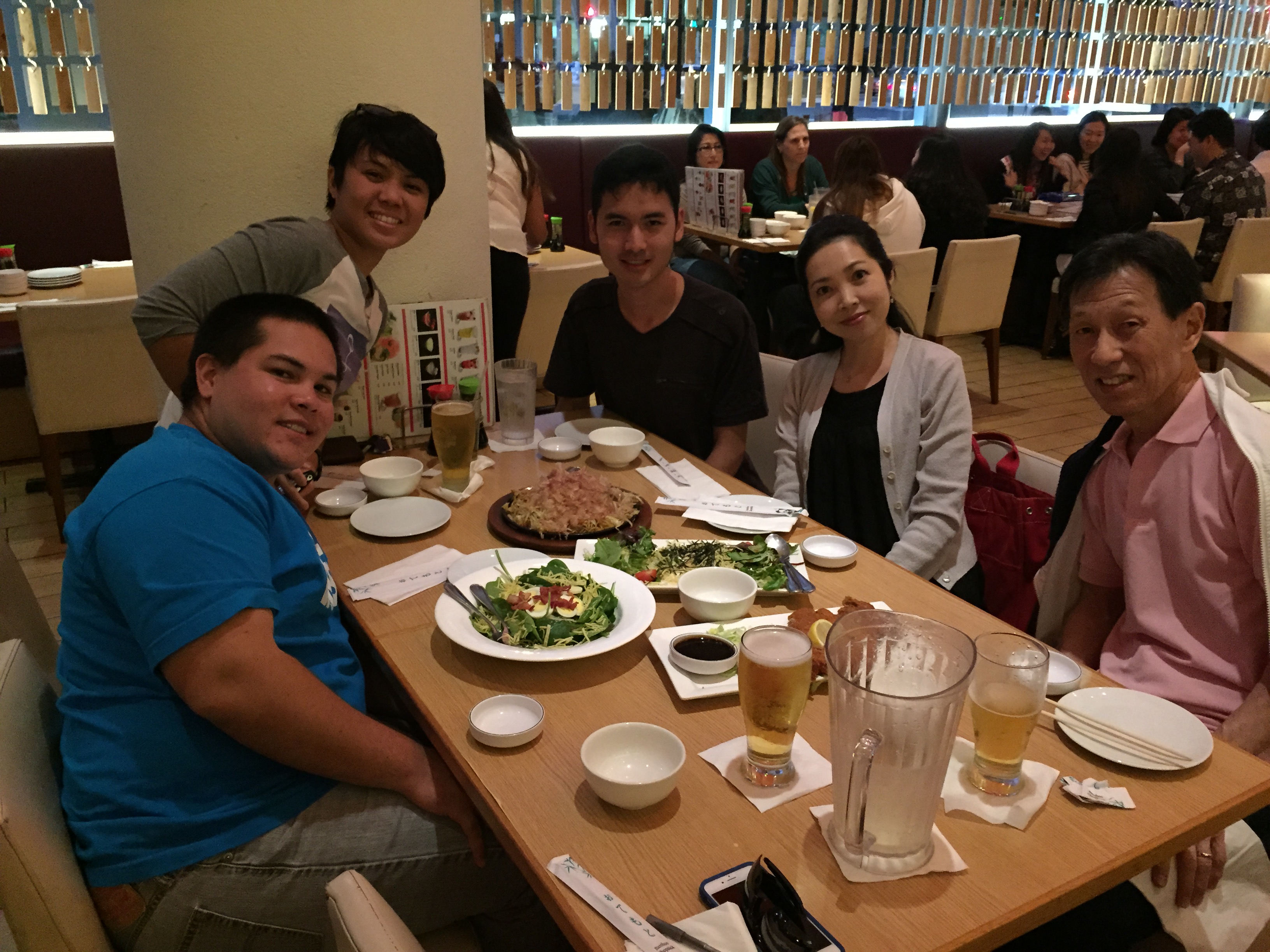 Dinner meeting with all our teachers!!