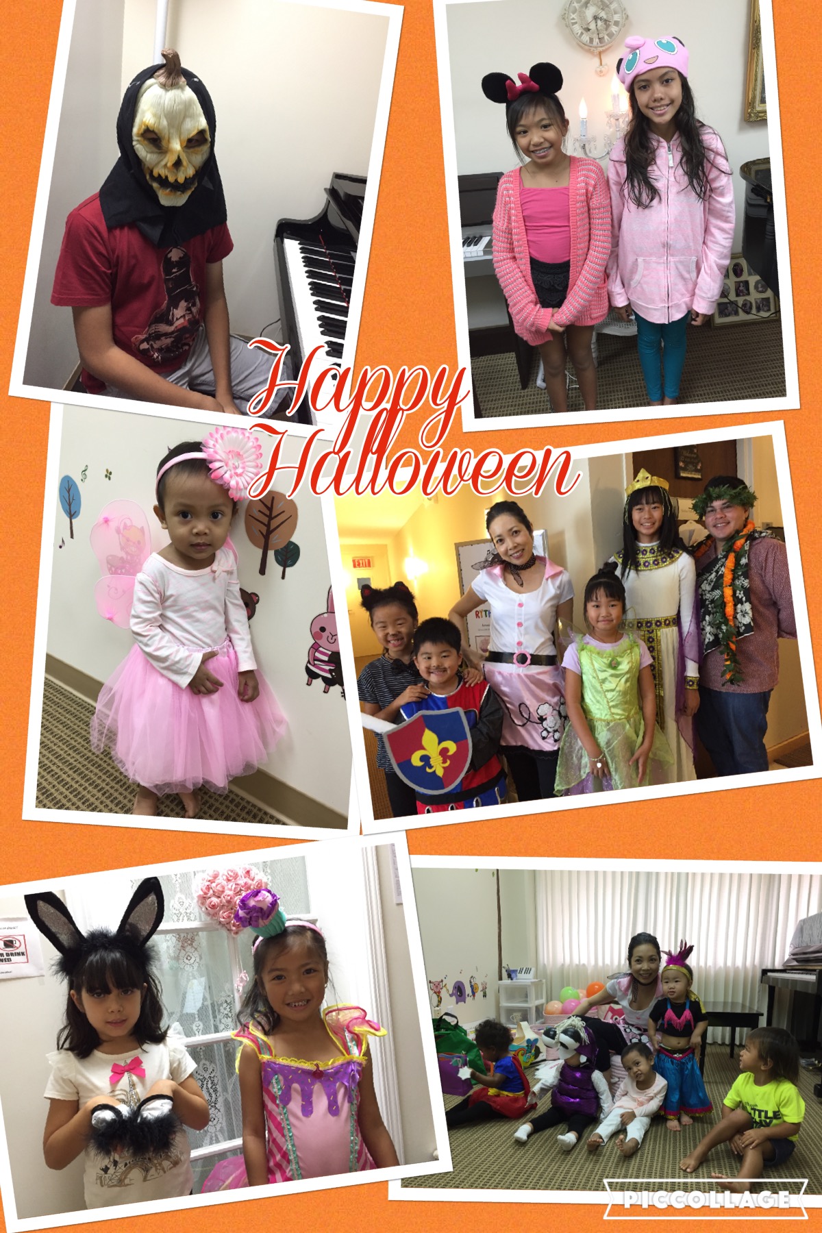 ★☆Happy Halloween from our piano & Rythmique Kids! studios★☆